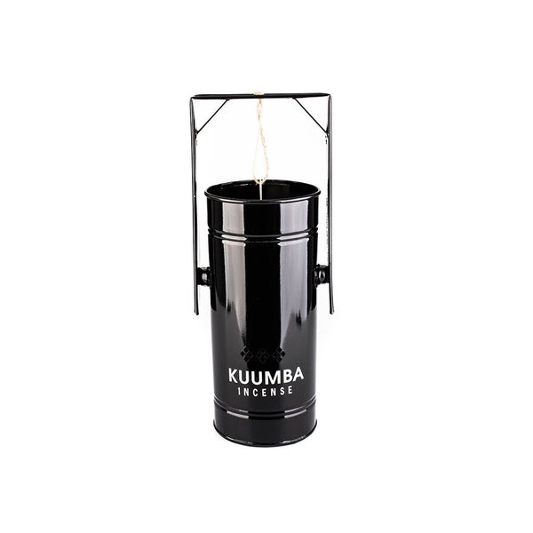 Kuumba - Regular Metal Can Incense Burner (Black)