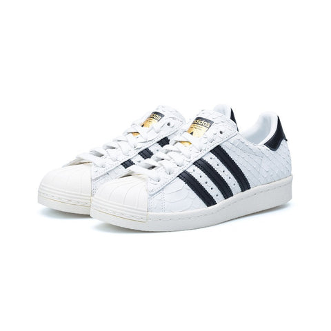 adidas Originals - Superstar 80's W (Crystal White/Core Black/Chalk White)