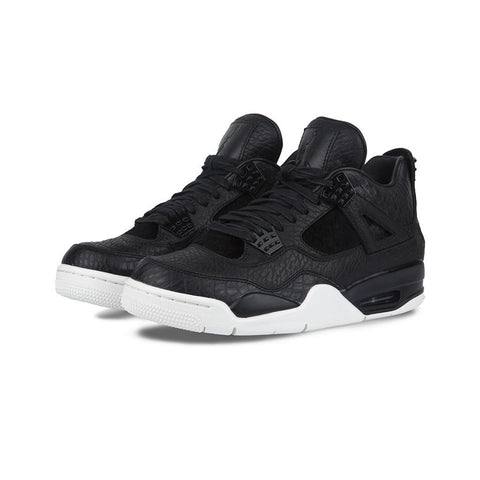 Air Jordan 4 Retro 'Pinnacle' Premium (Black/Black-Sail)