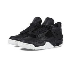 Air Jordan 4 Retro 'Pinnacle' Premium (Black/Black-Sail)