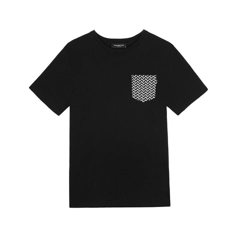 amongst few - Ghotra Pocket T-Shirt 2 (Black)