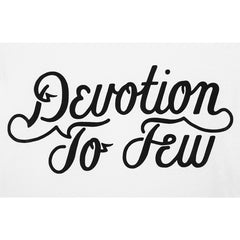 amongst few - Devotion To Few Long Sleeve T-Shirt (White)