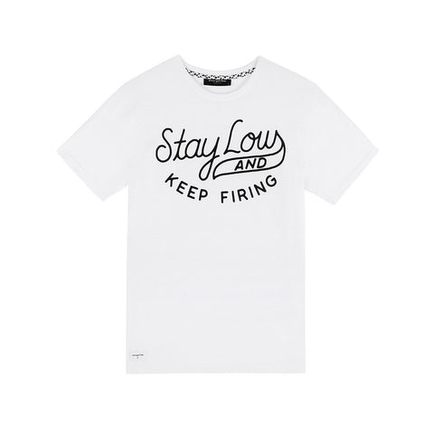 amongst few - Stay Low T-Shirt (White)