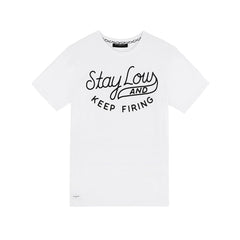 amongst few - Stay Low T-Shirt (White)