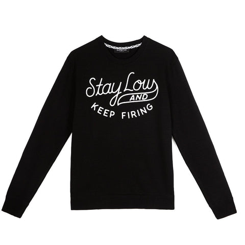 amongst few - Stay Low Sweater (Black)