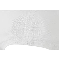 amongst few - Wealth Snapback (White on White)