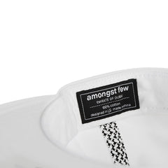 amongst few - Wealth Snapback (White on White)