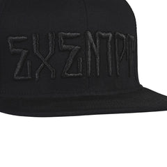 amongst few - Exempt Snapback (Black on Black)