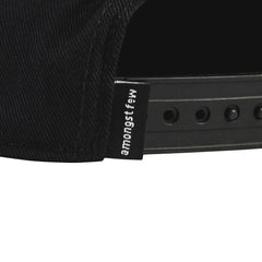 amongst few - Exempt Snapback (Black on Black)