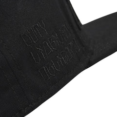 amongst few - Exempt Snapback (Black on Black)