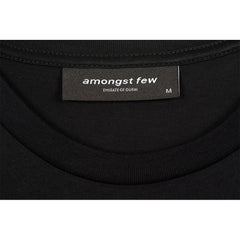 amongst few - Pima T-Shirt (Black)