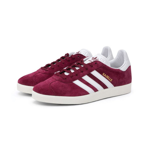 adidas Originals - Gazelle (Burgundy/White/Gold)