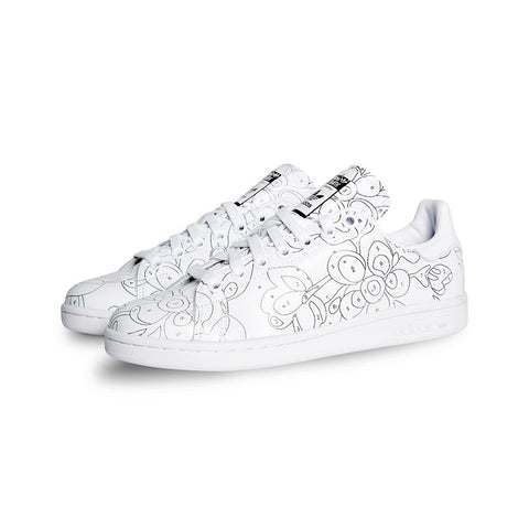 adidas Originals - Stan Smith RO W (White/White/Black)