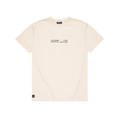 amongst few x The Hundreds - Transliteration Adam T-Shirt (Ivory)