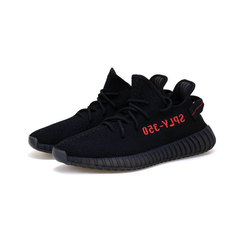 adidas - Yeezy BOOST 350 V2 (Black/Black/Red)