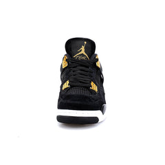Air Jordan 4 Retro 'Royalty' (Black/Metallic Gold-White)