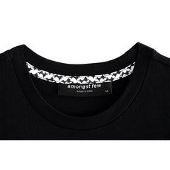 amongst few - Arabic Logo T-Shirt (Black on Black)