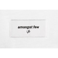 amongst few - Arabic Logo T-Shirt (White on White)