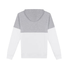 amongst few - Colour Block Hoodie (Heather/White)