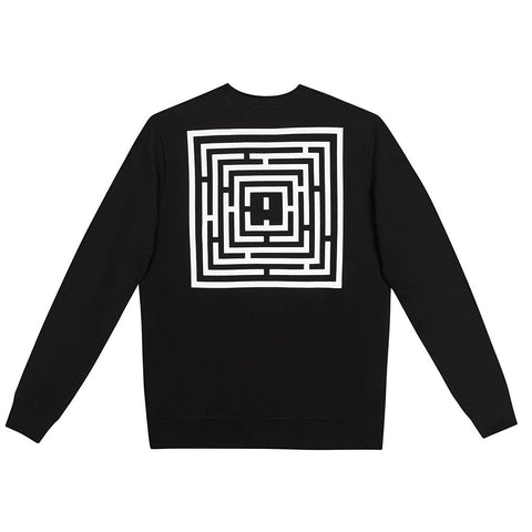amongst few - Maze Sweater (Black)