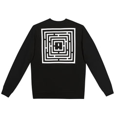 amongst few - Maze Sweater (Black)