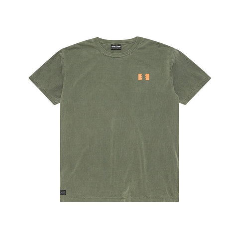 amongst few x The Hundreds - Arabic Logo T-Shirt (Moss)