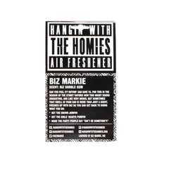 Hangin' With The Homies - Biz Markie Air Freshener