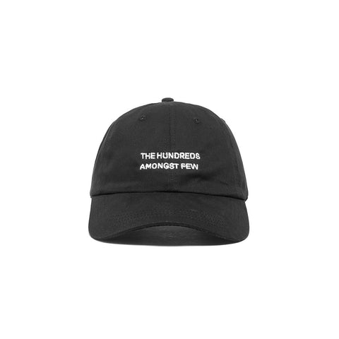 amongst few x The Hundreds - English Logo Dad Hat (Black)