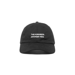 amongst few x The Hundreds - English Logo Dad Hat (Black)