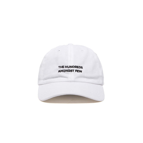 amongst few x The Hundreds - English Logo Dad Hat (White)