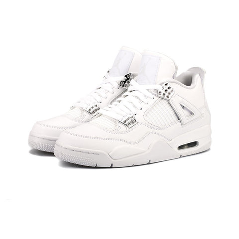 Air Jordan 4 Retro 'Pure Money' (White/Pure Platinum/White/Metallic Silver)