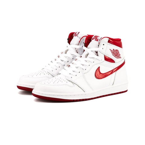 Air Jordan 1 Retro High OG 'Metallic Red' (White/Varsity Red)