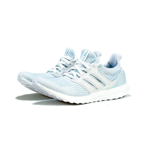 adidas - Ultra BOOST Parley (White/White/Icey Blue)