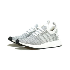 adidas Originals - NMD R2 Primeknit (White/White/Core Black)