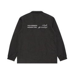 amongst few x The Hundreds - Transliteration Coach Jacket (Black)